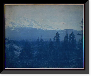Historic Framed Print, Mt. Shasta, Cal. - 2,  17-7/8" x 21-7/8"