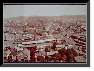 Historic Framed Print, Scranton, Pa - 3,  17-7/8" x 21-7/8"