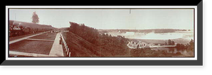 Historic Framed Print, Fall View, Niagara,  17-7/8" x 21-7/8"