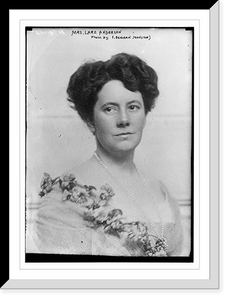 Historic Framed Print, Mrs. Larz Anderson, photo by F.B. Johnston.F.B. Johnston,  17-7/8" x 21-7/8"
