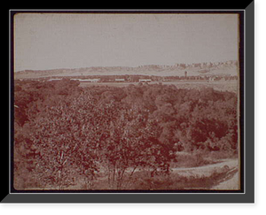 Historic Framed Print, Fort Robinson, Neb.,  17-7/8" x 21-7/8"