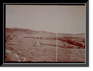 Historic Framed Print, Presidential Range from Bray Hill. Jefferson [Whi]te Mountains - 2,  17-7/8" x 21-7/8"
