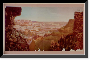 Historic Framed Print, The Grand Canon in Arizona - 4,  17-7/8" x 21-7/8"