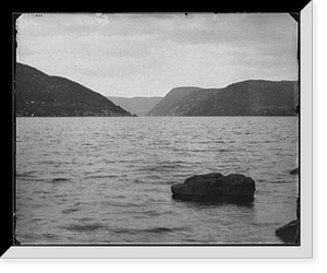 Antique Scenic Print - New York City - The Narrows near Peakskill