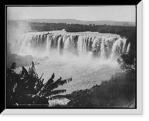 Historic Framed Print, El Salto de Juanacatlan, Mexico - 3,  17-7/8" x 21-7/8"