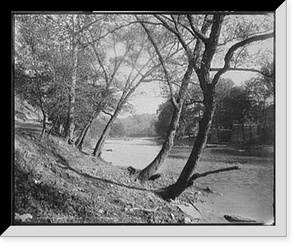 Historic Framed Print, Elk River near Sutton, W. Va.,  17-7/8" x 21-7/8"