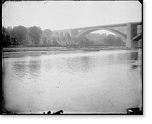Historic Landscape - New York City - Washington Bridge, Harlem River (1)