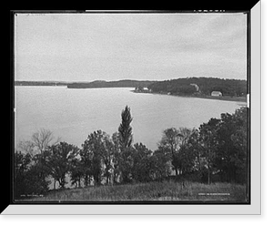 Historic Photo Print - Wisconsin - Twin Lakes - Framed Wall Art Gift Idea