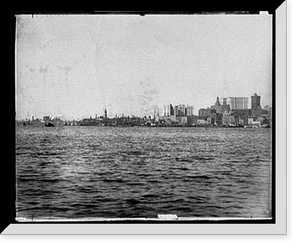 Vintage Americana Print - New York City - New York from Brooklyn (1)