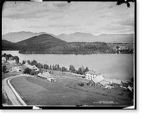 Historic Architecture - Adirondacks - Lake Placid and Mirror Lake