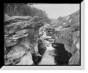 Historic Framed Print, Gorge of the Ammonoosuc, White Mountains - 4,  17-7/8" x 21-7/8"