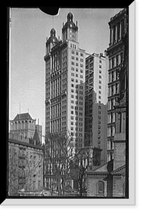 Park Row Building, New York, Historic Print