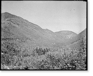 Antique Architecture - White Mountains - Crawford Notch from Willey (2)