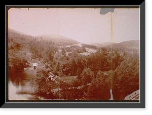 Historic Framed Print, Horseshoe Curve up Jack's Mountain, Penn. - 2,  17-7/8" x 21-7/8"