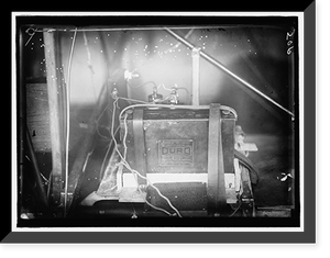 Historic Framed Print, JANNUS, ANTHONY. FLIGHTS AND TESTS OF REX SMITH PLANE FLOWN BY JANNUS. THE PLANE - 2,  17-7/8" x 21-7/8"