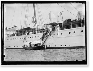 Antique Portrait - Battleships - Mayflower, U.S.S. Togo