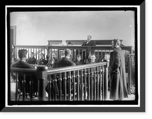 FEUD. SCENES IN VIRGINIA MOUNTAIN TOWN AT TRIAL AFTER FEUD - 13, Historic Reproduction