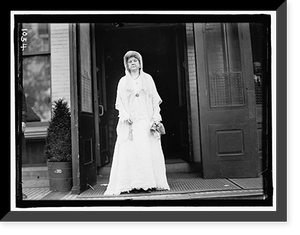 Historic Framed Print, DOLLY MADISON BREAKFAST. MISS NANNIE RANDOLPH HETH,  17-7/8" x 21-7/8"