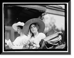Historic Framed Print, DOLLY MADISON BREAKFAST. CLARK, GENEVIEVE, MARRIED JAMES THOMSON, 1915,  17-7/8" x 21-7/8"