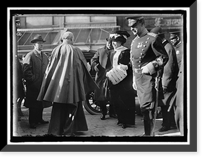 PAN AMERICAN MASS. THANKSGIVING DAY AT ST. PATRICK'S. FATHER RUSSELL; TAFT; MRS. TAFT; MAJ. BUTT, Antique Poster