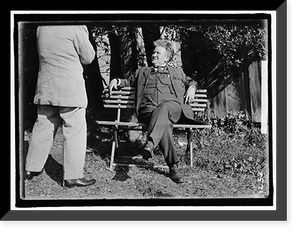 Historic Framed Print, LAFOLLETTE, ROBERT M. REP. FROM WISCONSIN 1885-1891; GOVERNOR, 1901-1906; SENATOR, 1906-1925 - 9,  17-7/8" x 21-7/8"
