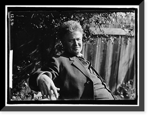 Historic Framed Print, LAFOLLETTE, ROBERT M. REP. FROM WISCONSIN 1885-1891; GOVERNOR, 1901-1906; SENATOR, 1906-1925 - 11,  17-7/8" x 21-7/8"
