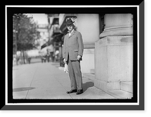 Historic Framed Print, CLAPP HEARINGS. McHARG, ORMSBY, ASST. SECRETARY OF COMMERCE AND LABOR, 1909 - 2,  17-7/8" x 21-7/8"