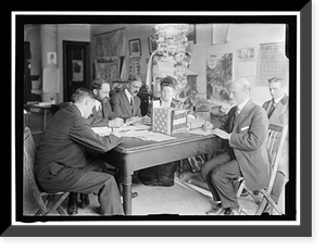 Antique Portrait - District of Columbia. Suffrage Voting for District