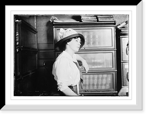 Historic Framed Print, Lillian Graham,  17-7/8" x 21-7/8"