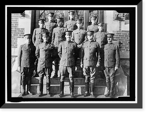 Historic Framed Print, CULVER MILITARY ACADEMY CADETS,  17-7/8" x 21-7/8"