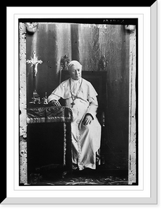 Historic Framed Print, Pope Pius X - 2,  17-7/8" x 21-7/8"