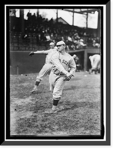 Historic Framed Print, BASEBALL, PROFESSIONAL. BOSTON PLAYERS,  17-7/8" x 21-7/8"