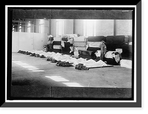 Historic Framed Print, DAYTON, OHIO. FLOOD SCENES - 2,  17-7/8" x 21-7/8"