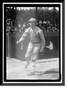 Historic Framed Print, BASEBALL, PROFESSIONAL. ATHLETICS; PLAYERS - 2,  17-7/8" x 21-7/8"