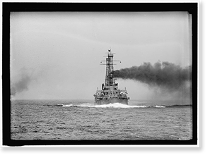 Historic Portrait - Battleships - Rhode Island, U.S.S