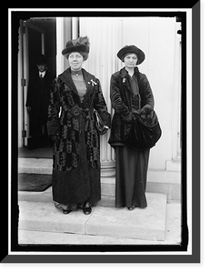 WOMAN SUFFRAGE. ROSE WINSLOW AND MAGGIE HINCHEY Classic, Vintage Poster