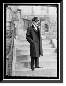 Historic Framed Print, DAY, WILLIAM RUFUS. SECRETARY OF STATE, 1898; ASSOCIATE JUSTICE OF SUPREME COURT, 1902-1922 - 3,  17-7/8" x 21-7/8"