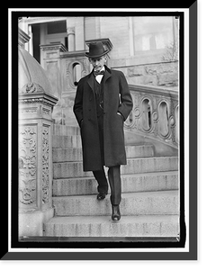 Historic Framed Print, DAY, WILLIAM RUFUS. SECRETARY OF STATE, 1898; ASSOCIATE JUSTICE OF SUPREME COURT, 1902-1922 - 4,  17-7/8" x 21-7/8"