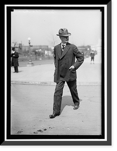 Historic Framed Print, CLARK, CLARENCE DON. REP. FROM WYOMING, 1890-1893; SENATOR, 1895-1917,  17-7/8" x 21-7/8"