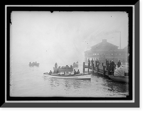 NAVY, U.S. PIER AT OLD PT. COMFORT, Antique Poster