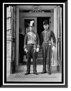 SHAH, KAI FU. E.E. AND M.P. FROM CHINA. CRED. PRESENTED APRIL 14, 1914. LEFT, WITH YUAN, 1ST SEC. OF LEG. - 2 Classic, Antique Poster