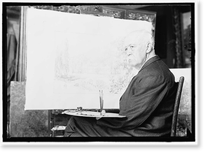 Vintage Portrait - Key, John Ross. Artist - Great Gift for History Buffs