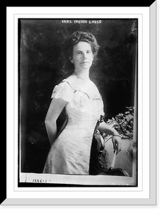 Historic Framed Print, Mrs. Irving Chase,  17-7/8" x 21-7/8"
