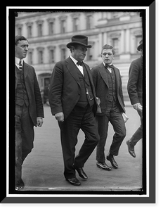 Historic Framed Print, BRYAN, WILLIAM JENNINGS. REP. FROM NEBRASKA, 1891-1895; SECRETARY OF STATE, 1913-1915. SNAP - 2,  17-7/8" x 21-7/8"