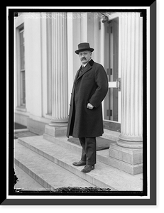 Historic Framed Print, HOUSTON, HERBERT, OF WORLD'S WORK,  17-7/8" x 21-7/8"