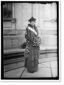 Antique Portrait - Hill, Alberta. Woman Suffragette
