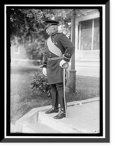 SCOTT, HUGH L. MAJOR GENERAL, U.S.A., CHIEF OF STAFF - 9, Vintage Poster