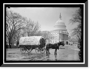 SAN FRANCISCO BY WAGON FROM STATEN ISLAND, NEW YORK - 2, Historic Print