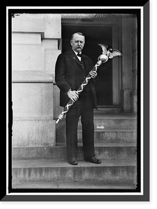Historic Framed Print, HOUSE OF REPRESENTATIVES SERGEANT-AT-ARMS GORDON WITH MACE - 2,  17-7/8" x 21-7/8"