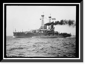 Antique Portrait - Battleships - North Dakota, U.S.S (2)